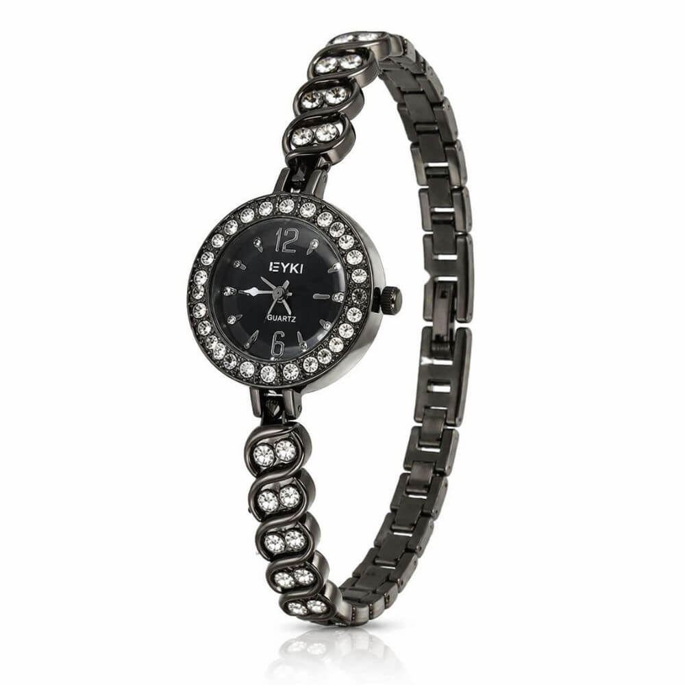 Midnight Sparkle Watch (Black)